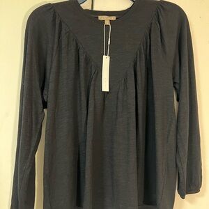 Lilla P Black Long Sleeve Top